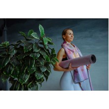 Полотенце для йоги INEX Suede Yoga Towell, Gilding 90